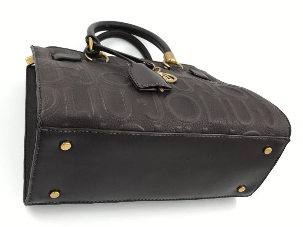 Liu Jo handtas deep brown (AF6069E1139 91419 S satchel deep brown) - Stiletto Schoenen (Oudenaarde)