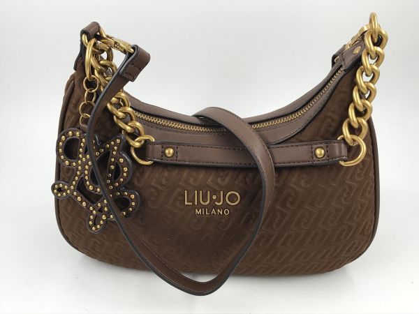 Liu Jo handtas deep tabacco (AF6207T706A hobo tabacco) - Stiletto Schoenen (Oudenaarde)