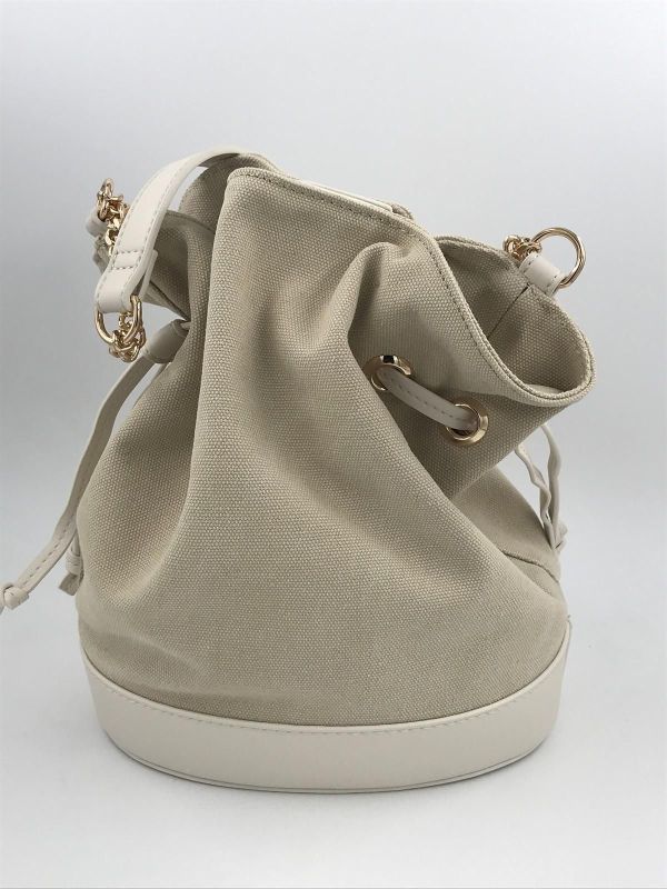 Liu Jo handtas ecru (AA5003T6948 bucket cream) - Stiletto Schoenen (Oudenaarde)