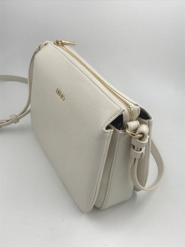 Liu Jo handtas ecru (AA5212E0058 crossbody cream) - Stiletto Schoenen (Oudenaarde)