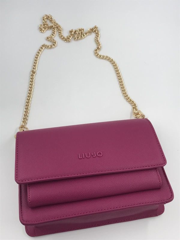 Liu Jo handtas fuxia (AF4161E0087 crossbody fuxia) - Stiletto Schoenen (Oudenaarde)