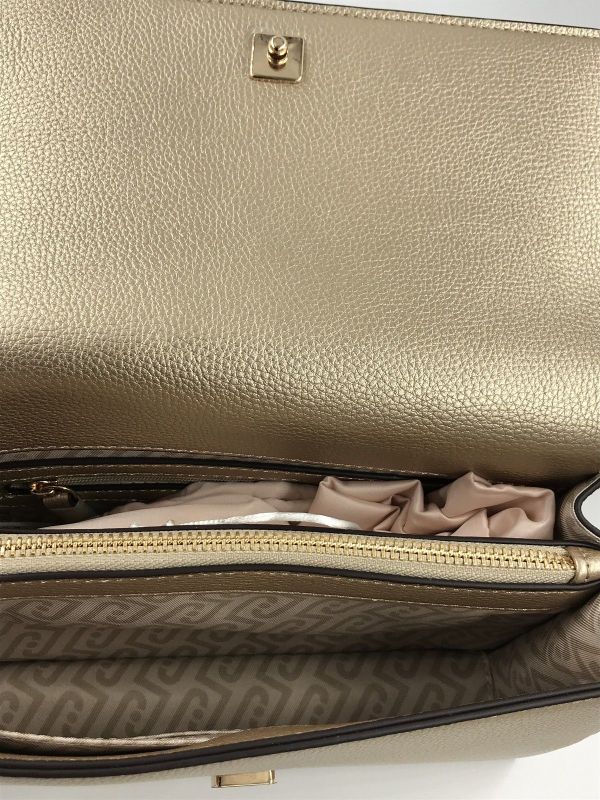 Liu Jo handtas goud (AA6210E1012 crossbody light gold) - Stiletto Schoenen (Oudenaarde)