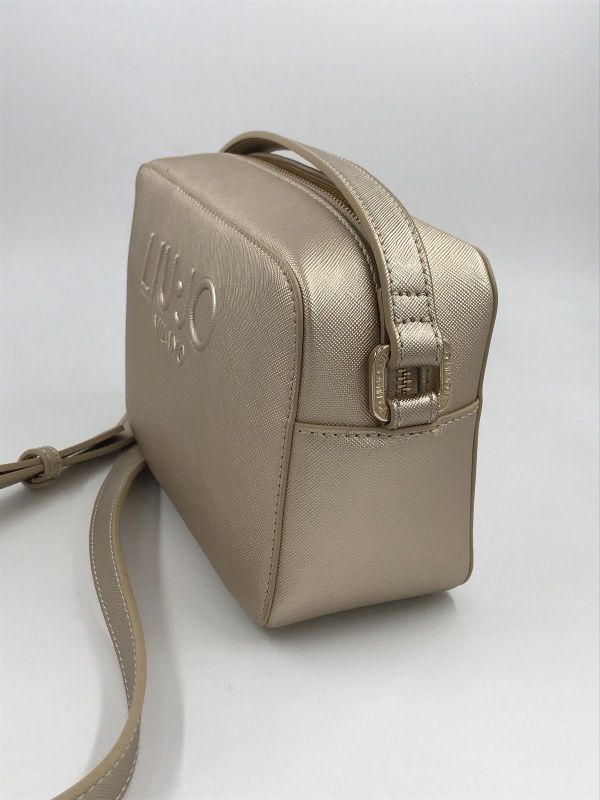 Liu Jo handtas goud (AF5153E0087 camera case light gold) - Stiletto Schoenen (Oudenaarde)
