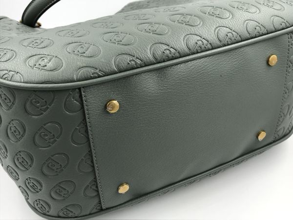 Liu Jo handtas groen (AF4054E0778 satchel dark jade) - Stiletto Schoenen (Oudenaarde)