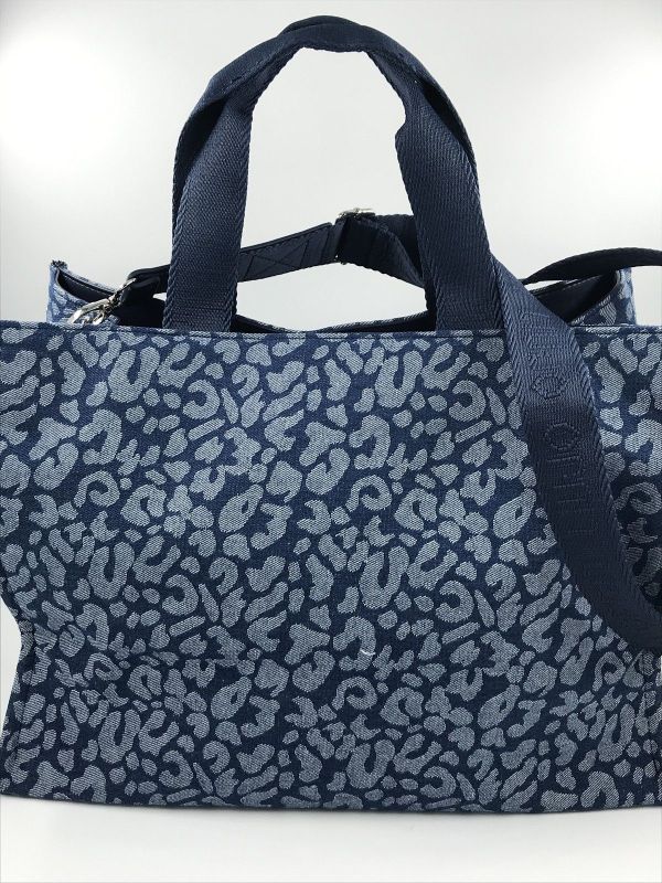 Liu Jo handtas jeans (2A6026D3200 tote denim animal) - Stiletto Schoenen (Oudenaarde)