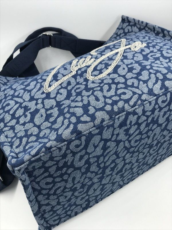 Liu Jo handtas jeans (2A6026D3200 tote denim animal) - Stiletto Schoenen (Oudenaarde)