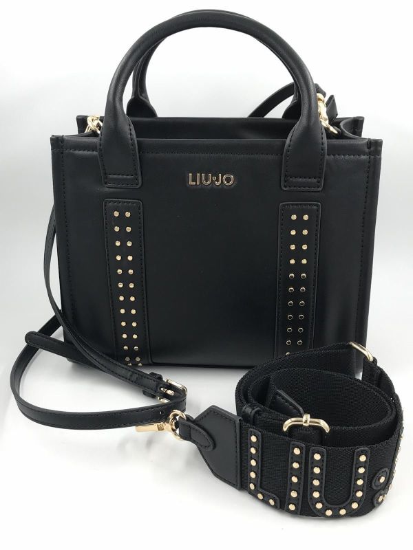 Liu Jo handtas  nero (AF4192E0002 tote nero) - Stiletto Schoenen (Oudenaarde)