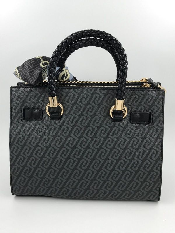 Liu Jo handtas nero (AF6069E1137 22222 S satchel nero) - Stiletto Schoenen (Oudenaarde)