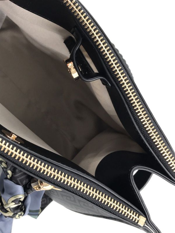 Liu Jo handtas nero (AF6069E1137 22222 S satchel nero) - Stiletto Schoenen (Oudenaarde)