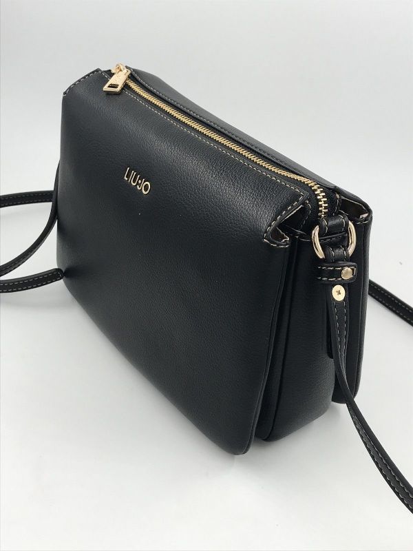 Liu Jo handtas nero (AF6123E1120 22222 s crossbody nero) - Stiletto Schoenen (Oudenaarde)