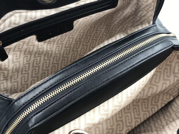 Liu Jo handtas nero (AF6185T760A 22222 M satchel nero) - Stiletto Schoenen (Oudenaarde)