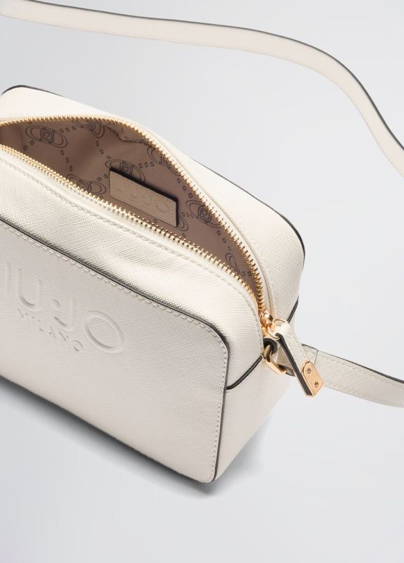 Liu Jo handtas off white (AA5153E0087 camera case off white) - Stiletto Schoenen (Oudenaarde)