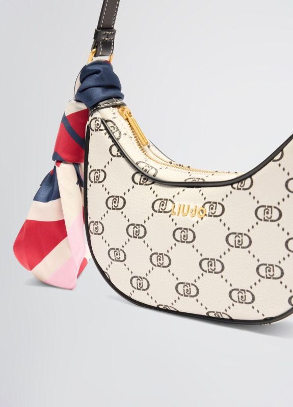 Liu Jo handtas offwhite (AA5089E0086 crossbody cream) - Stiletto Schoenen (Oudenaarde)