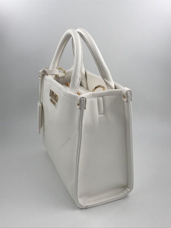 Liu Jo handtas offwhite (AA5192E0778 tote off white) - Stiletto Schoenen (Oudenaarde)