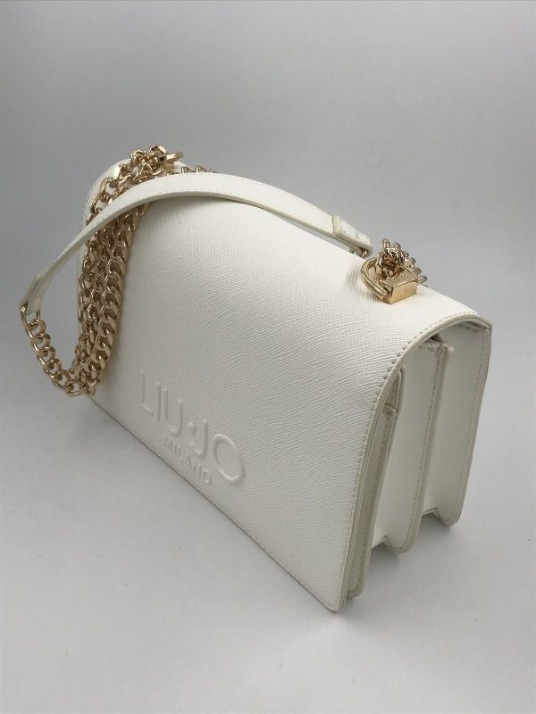Liu Jo handtas offwhite (AA6056ES029 crossbody cream) - Stiletto Schoenen (Oudenaarde)