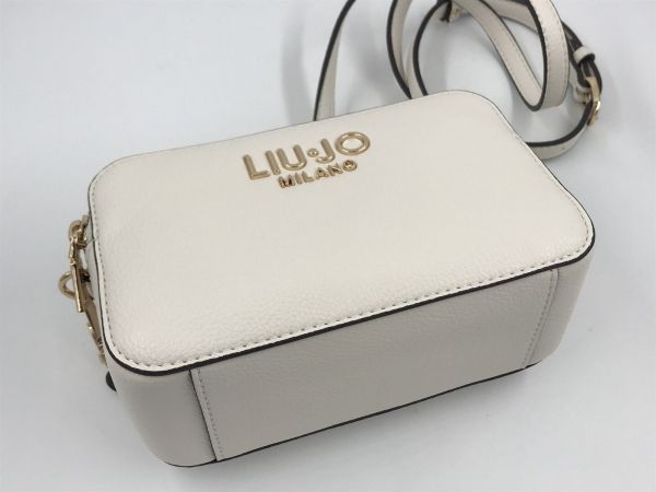 Liu Jo handtas offwhite (AA6100E1012 camera case cream) - Stiletto Schoenen (Oudenaarde)