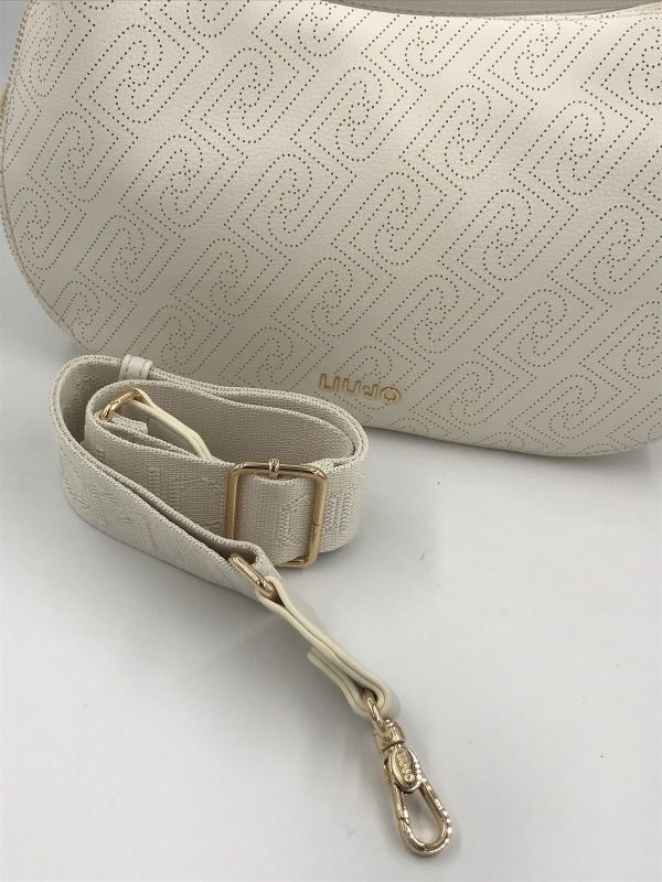 Liu Jo handtas offwhite (AA6133ES026 hobo cream) - Stiletto Schoenen (Oudenaarde)