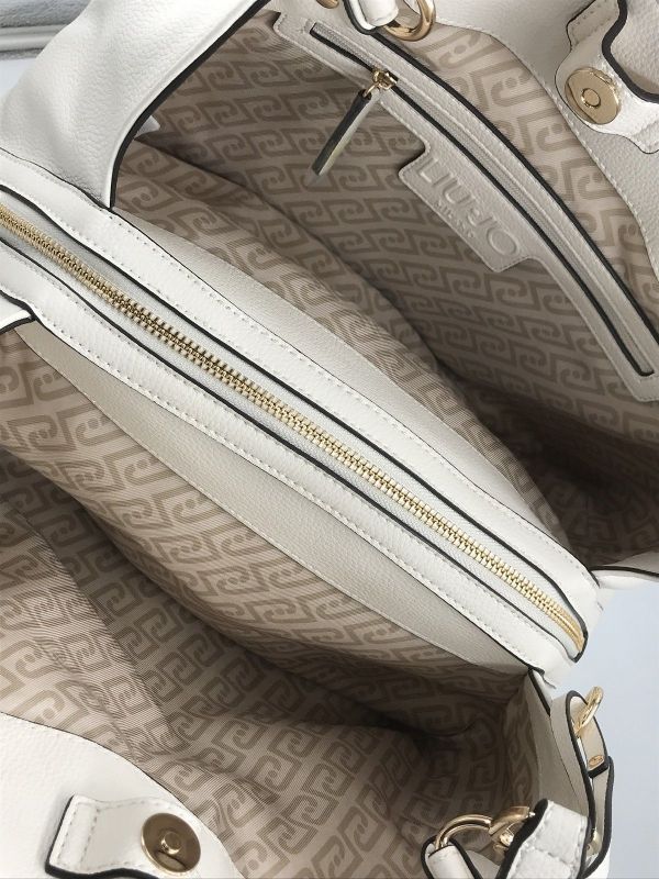 Liu Jo handtas offwhite (AA6185E1012 satchel cream) - Stiletto Schoenen (Oudenaarde)