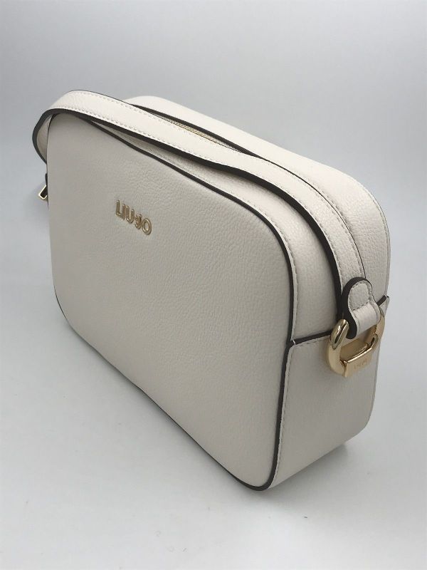 Liu Jo handtas offwhite (AA6211E1012 camera case cream) - Stiletto Schoenen (Oudenaarde)
