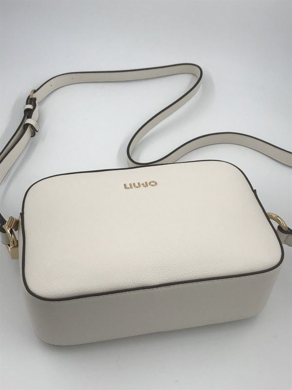 Liu Jo handtas offwhite (AA6211E1012 camera case cream) - Stiletto Schoenen (Oudenaarde)