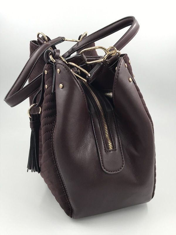 Liu Jo handtas red aubergine (AF6185T760A 91718 M satchel red aubergine) - Stiletto Schoenen (Oudenaarde)