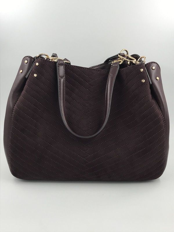 Liu Jo handtas red aubergine (AF6185T760A 91718 M satchel red aubergine) - Stiletto Schoenen (Oudenaarde)