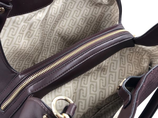 Liu Jo handtas red aubergine (AF6185T760A 91718 M satchel red aubergine) - Stiletto Schoenen (Oudenaarde)