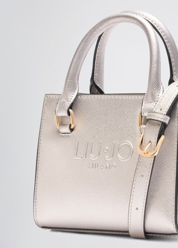 Liu Jo handtas zilver (AA5151E0087 tote silver) - Stiletto Schoenen (Oudenaarde)