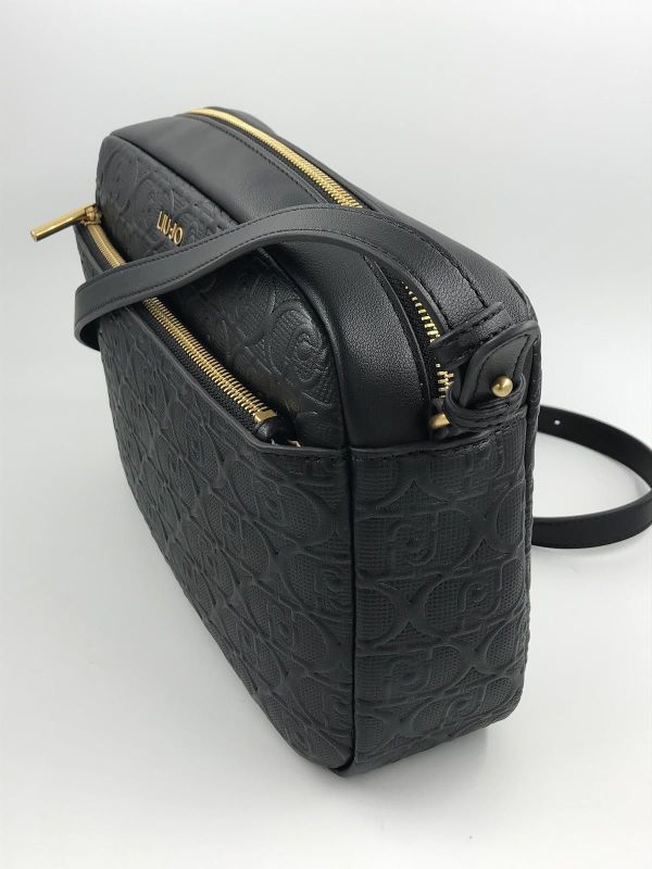 Liu Jo handtas  zwart (AF4190E0538 camera case nero) - Stiletto Schoenen (Oudenaarde)