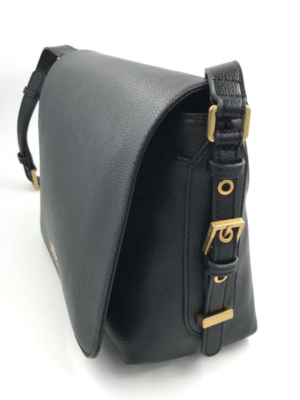 Liu Jo handtas zwart (AF5049E0058 messenger nero) - Stiletto Schoenen (Oudenaarde)