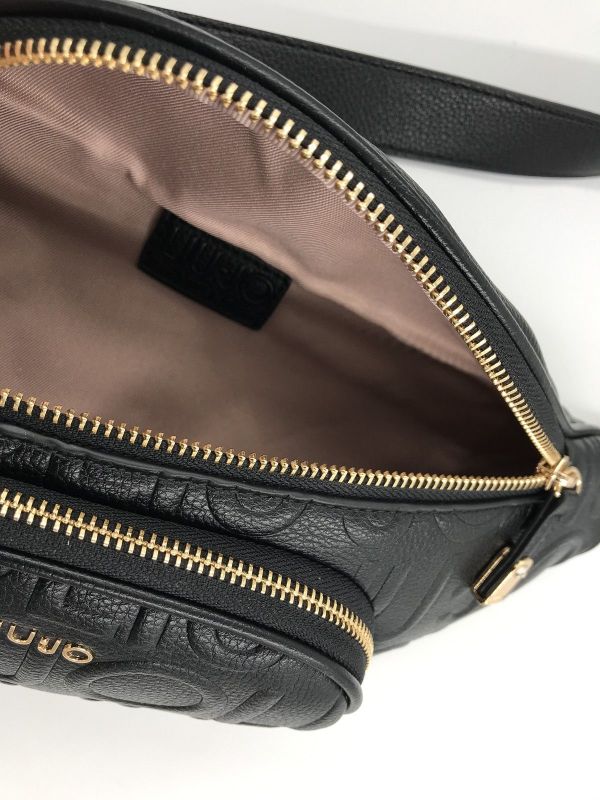 Liu Jo handtas zwart (AF5162E0538 bumbag nero) - Stiletto Schoenen (Oudenaarde)