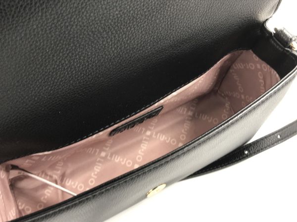 Liu Jo handtas zwart (AF5224E0058 crossbody east/west nero) - Stiletto Schoenen (Oudenaarde)