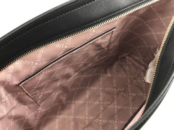 Liu Jo handtas zwart (AF5321E0087 tote nero) - Stiletto Schoenen (Oudenaarde)