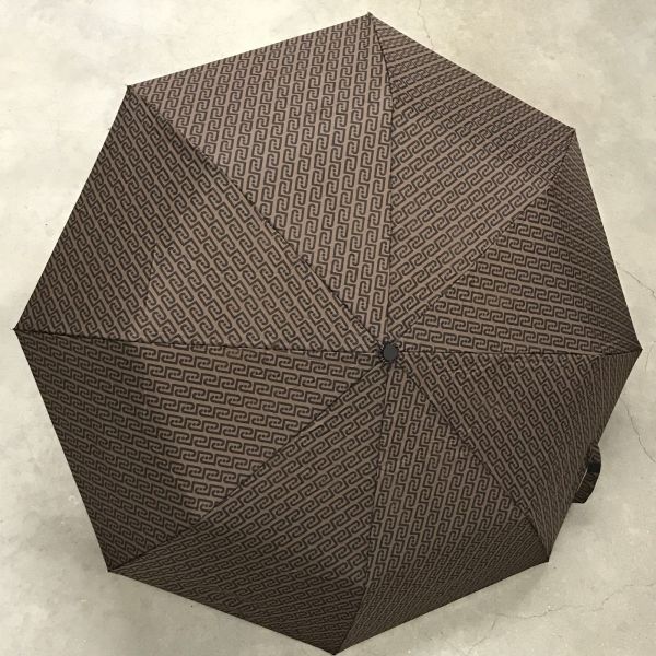 Liu Jo paraplu zwart/bruin (2xx016T0300 U9107 ombrello stampato st.logo/nero) - Stiletto Schoenen (Oudenaarde)