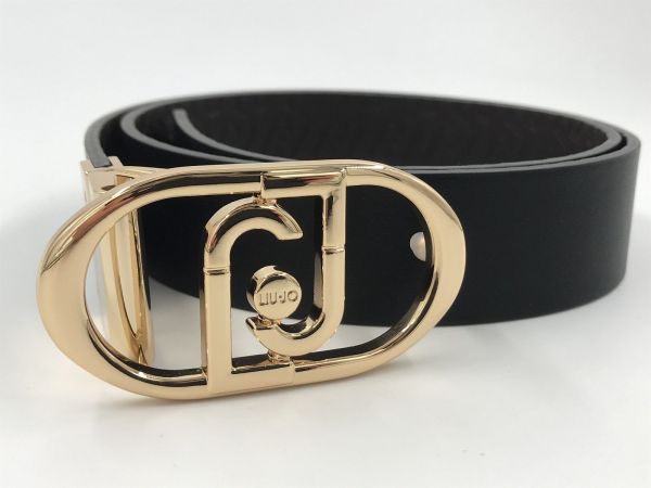 Liu Jo riem deep brown (AF6238E1120 91419 hips belt 3.5cm rev deep brown) - Stiletto Schoenen (Oudenaarde)