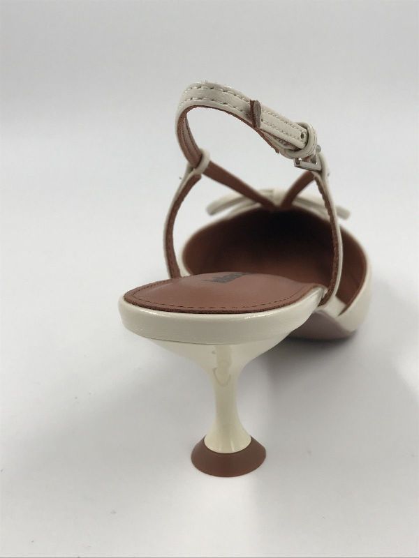 Lola C dam dec/sand led off white (104Z14BK salones off white) - Stiletto Schoenen (Oudenaarde)