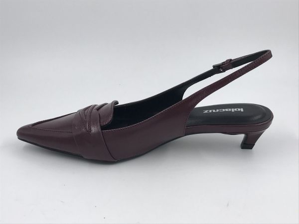 Lola C dam Klaars slingback led bordeaux (209Z09BK-P-I26) - Stiletto Schoenen (Oudenaarde)
