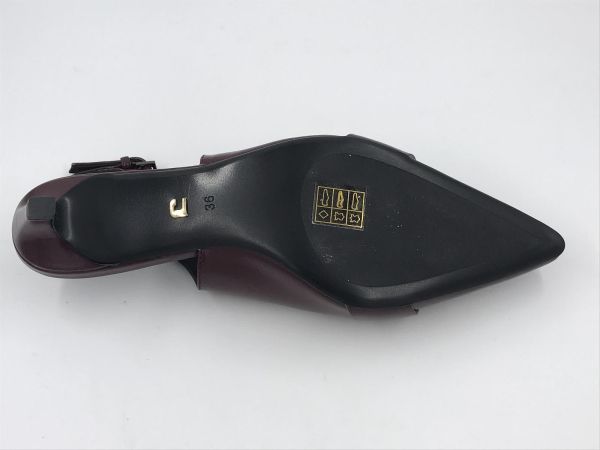 Lola C dam Klaars slingback led bordeaux (209Z09BK-P-I26) - Stiletto Schoenen (Oudenaarde)