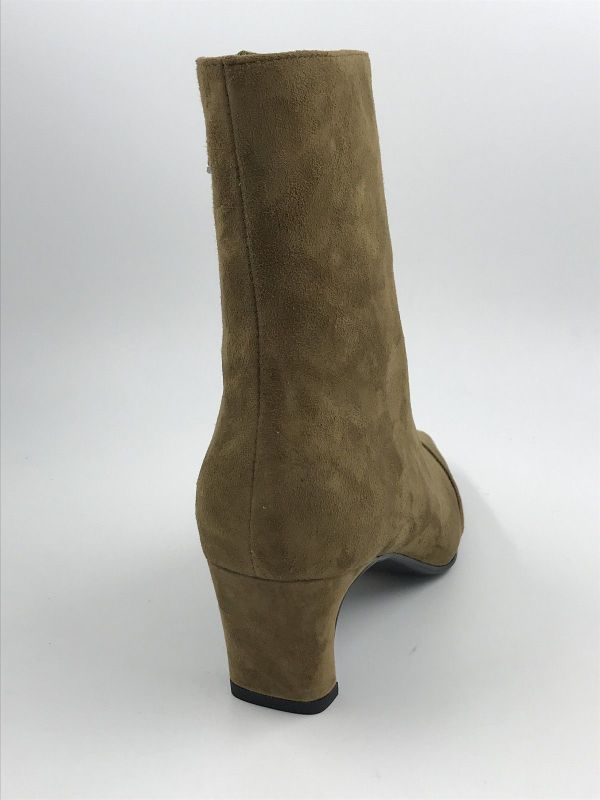Lola C dam Klaars suède camel (092T30BK-I25 olivia) - Stiletto Schoenen (Oudenaarde)