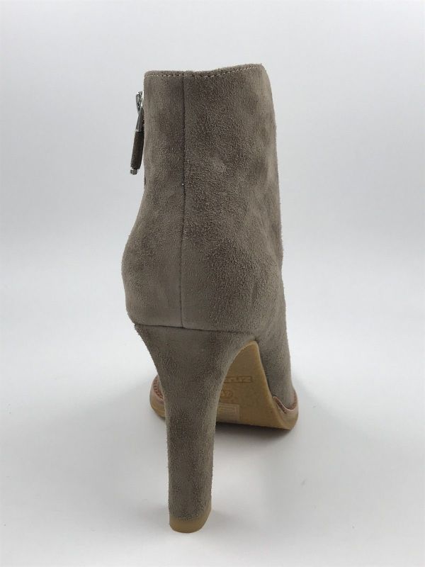 Lola C dam Klaars suède taupe (005T30BK-H-I26 truffle) - Stiletto Schoenen (Oudenaarde)