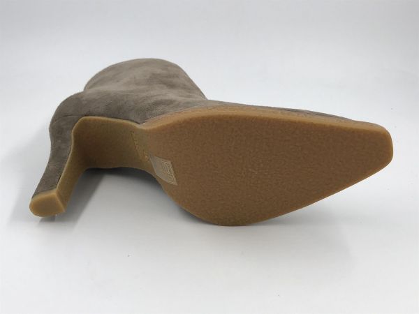 Lola C dam Klaars suède taupe (005T30BK-H-I26 truffle) - Stiletto Schoenen (Oudenaarde)