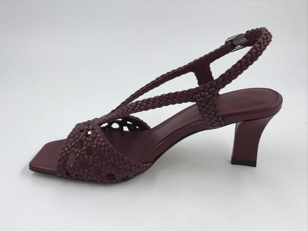 Lola C dam sand led burgundi (201Z14BK-V26 sandalias tacon burgundi) - Stiletto Schoenen (Oudenaarde)