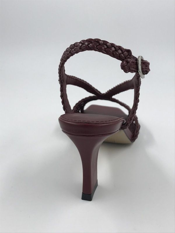 Lola C dam sand led burgundi (201Z14BK-V26 sandalias tacon burgundi) - Stiletto Schoenen (Oudenaarde)