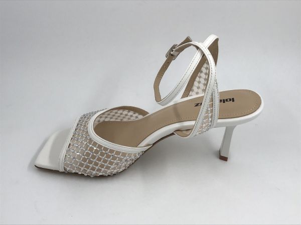 Lola C dam sand led wit (190Z13BK-V25 surtido blanco) - Stiletto Schoenen (Oudenaarde)