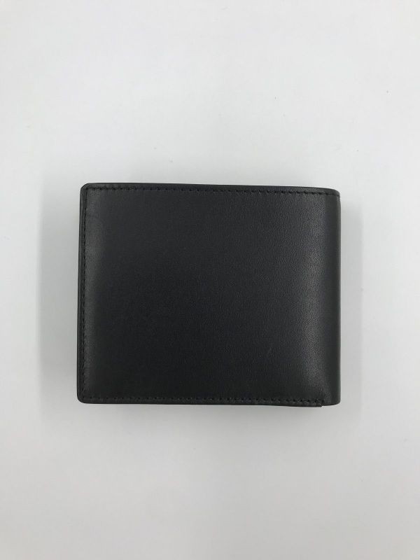 Maverick all black billfold (mavab004-01 with coin pocket) - Stiletto Schoenen (Oudenaarde)