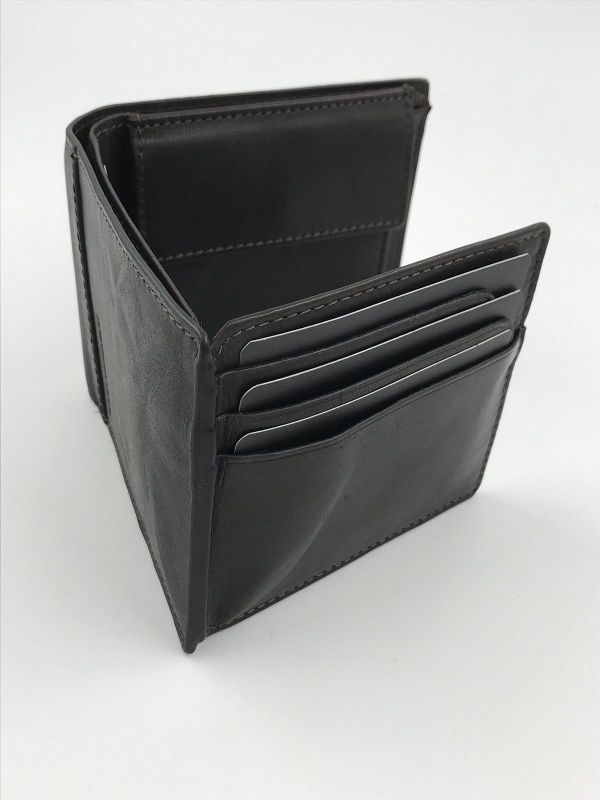 Maverick billfold RFID led brown (mavmb00203 billfold RFID leather brown) - Stiletto Schoenen (Oudenaarde)