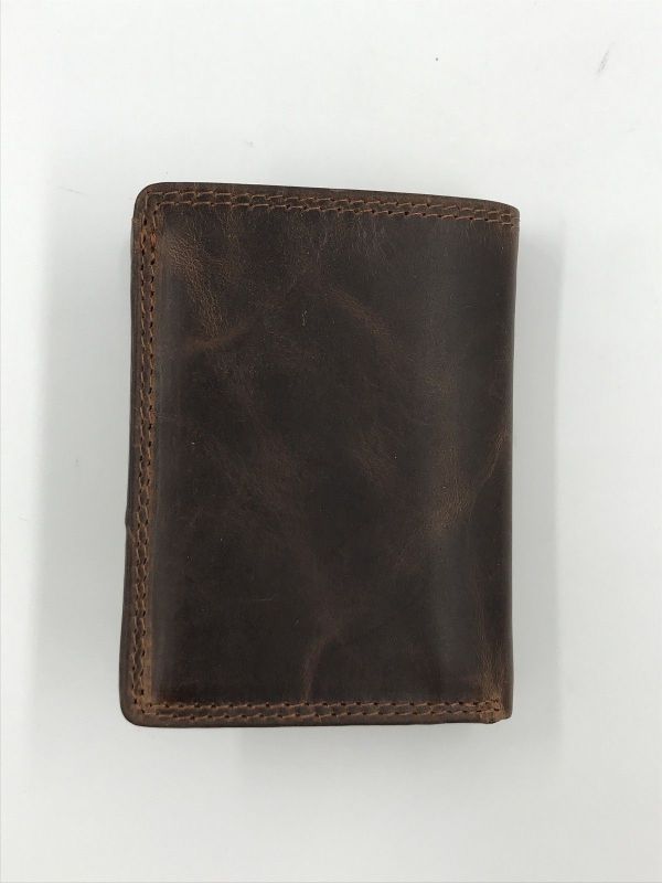 Maverick the original wallet led brown (mavto06603 the original lea credcard wallet + coin pocket) - Stiletto Schoenen (Oudenaarde)