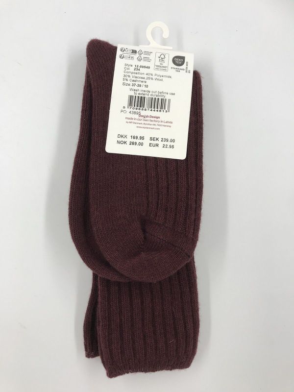 mp Denmark Bess long  plum (59549 234 plum mahogany) - Stiletto Schoenen (Oudenaarde)