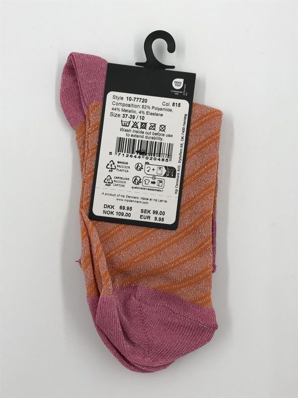 mp Denmark eliza glimmer short socks mus (12-77720-815) - Stiletto Schoenen (Oudenaarde)