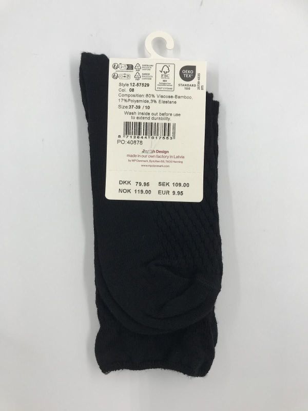 mp Denmark greta socks black (57529 color 8 greta socks) - Stiletto Schoenen (Oudenaarde)